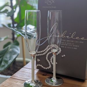 Lenox Jubilee Toasting Flutes